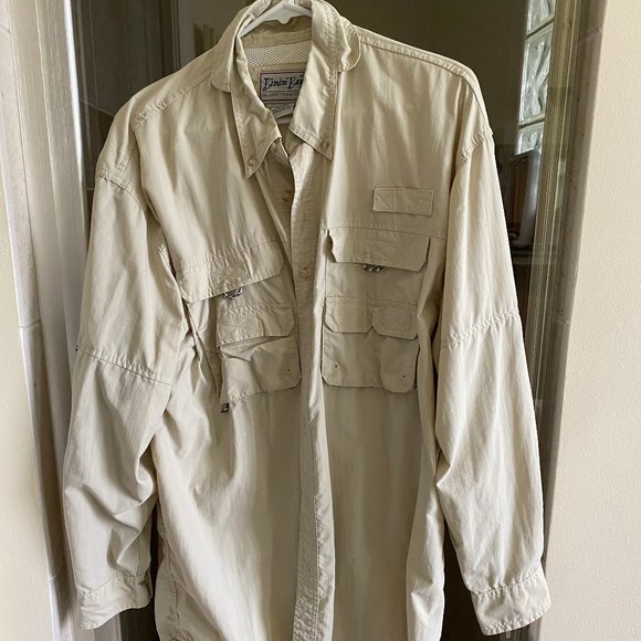 NEW MENS BIMIM BAY LONG SLEVE WEATHER SHIRT - Picture 1 of 5